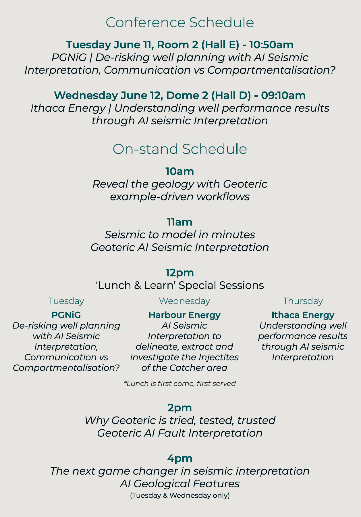 Event EAGE Conference & Exhibition 2024